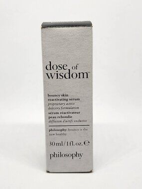 Dose of Wisdom Bouncy Skin Reactivating Serum by Philosophy (1 fl. oz.)